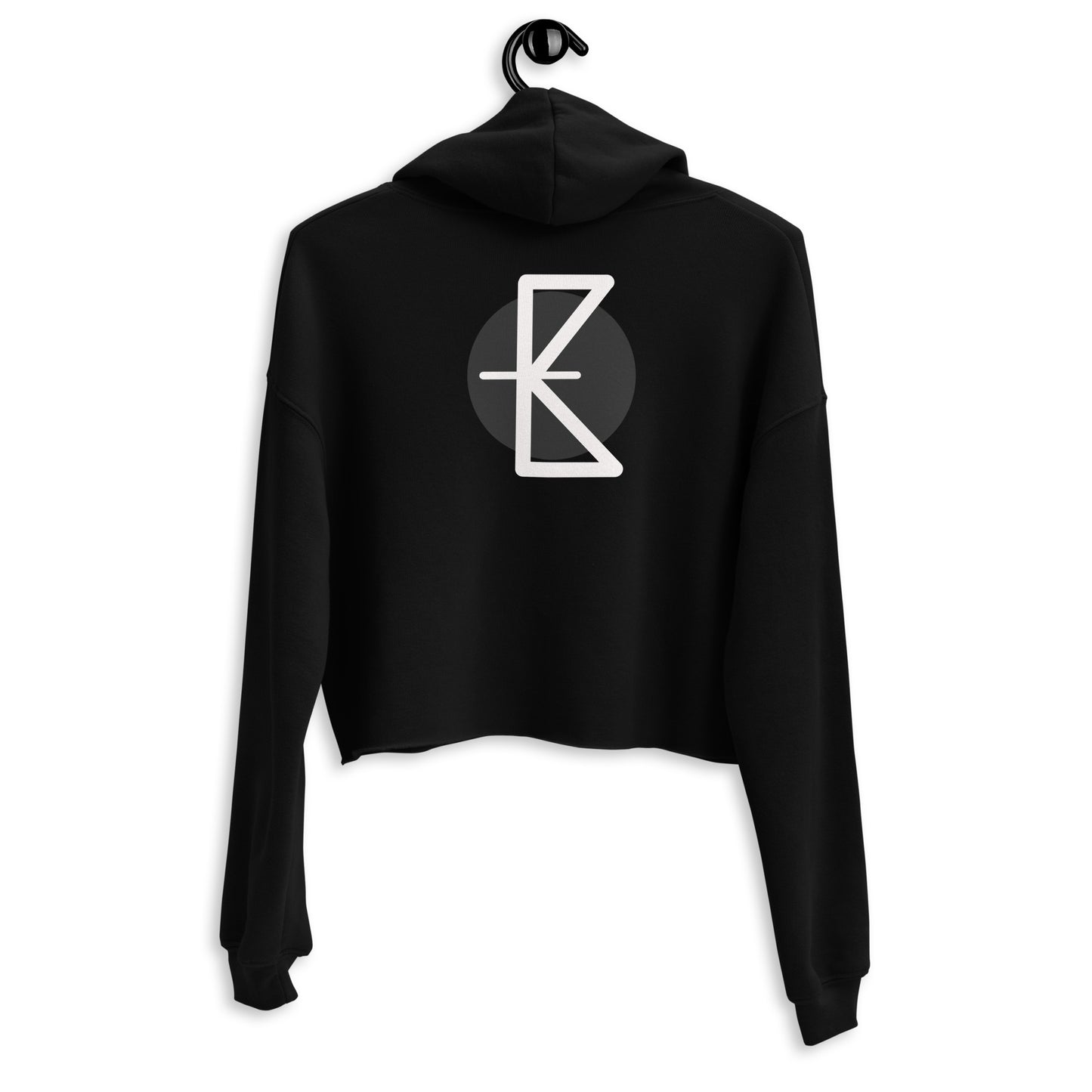 F Crop Hoodie (Back Print)